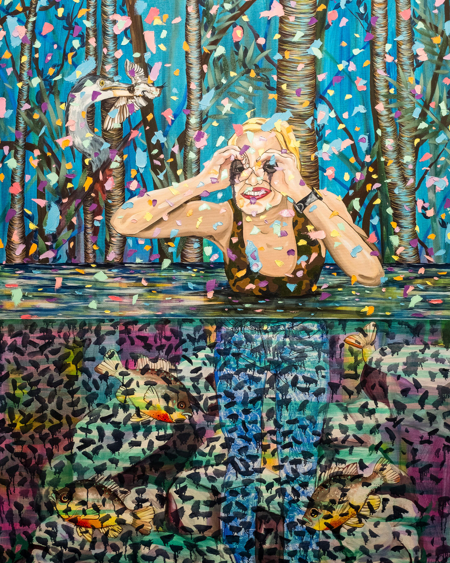 The Seeker - 60" x 48", Oil on canvas